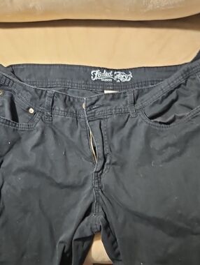 Faded Glory Dark Black Skinny Jeans